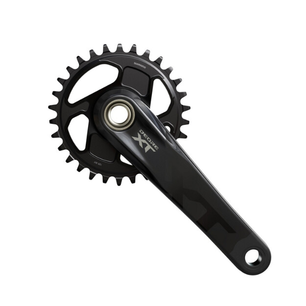 juego de bielas deore xt factor q de 176 mm línea de cadena de 55 mm 12 velocidades