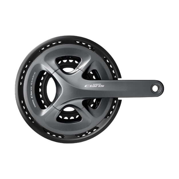 juego de bielas shimano claris con protector de cadena 3x8