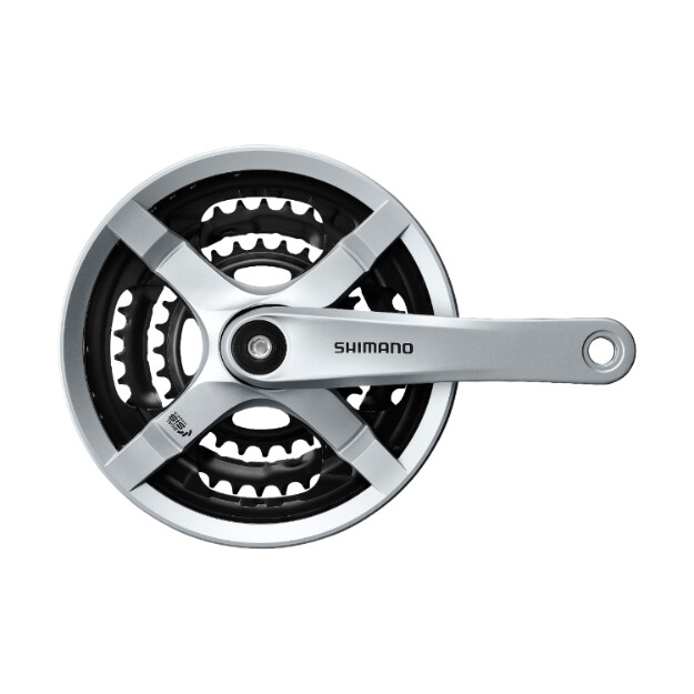 juego de bielas tourney ty mtb factor q de 1855 mm 3x876 velocidades