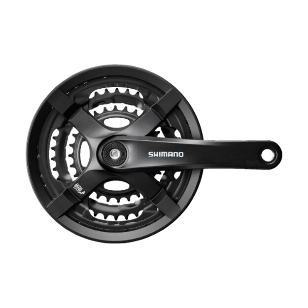 juego de bielas tourney ty mtb factor q de 1855 mm 3x876 velocidades