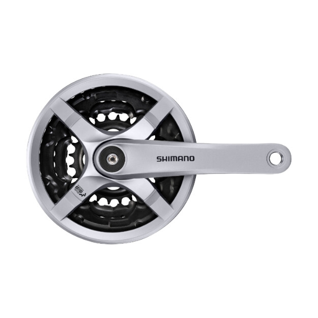 juego de bielas tourney ty mtb factor q de 1855 mm 3x876 velocidades