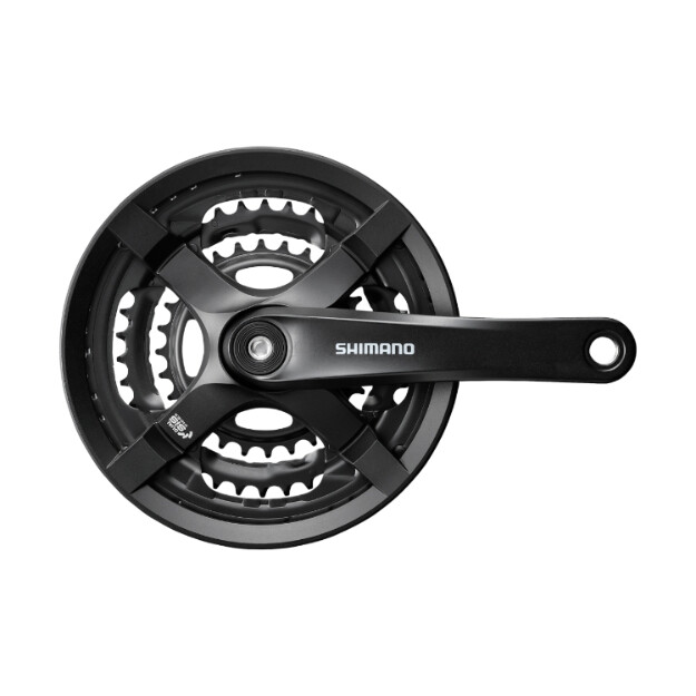 juego de bielas tourney ty mtb factor q de 1855 mm 3x876 velocidades
