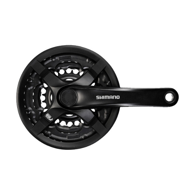 juego de bielas tourney ty mtb factor q de 1855 mm 3x876 velocidades