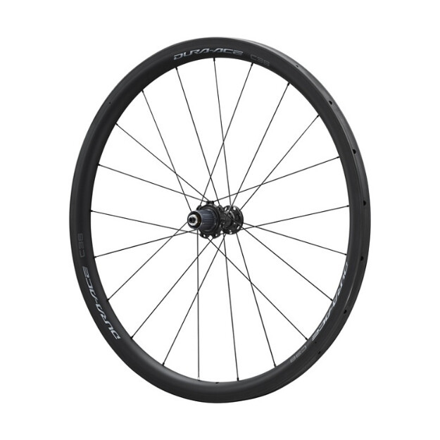 rueda trasera tubular con freno de llanta dura-ace c36