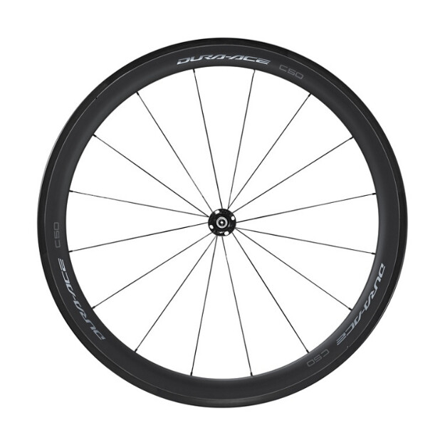 rueda delantera con freno de llanta tubular dura-ace c50