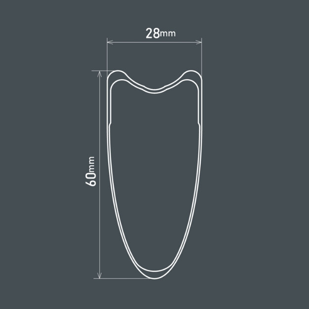 rueda trasera tubular con freno de llanta dura-ace c60
