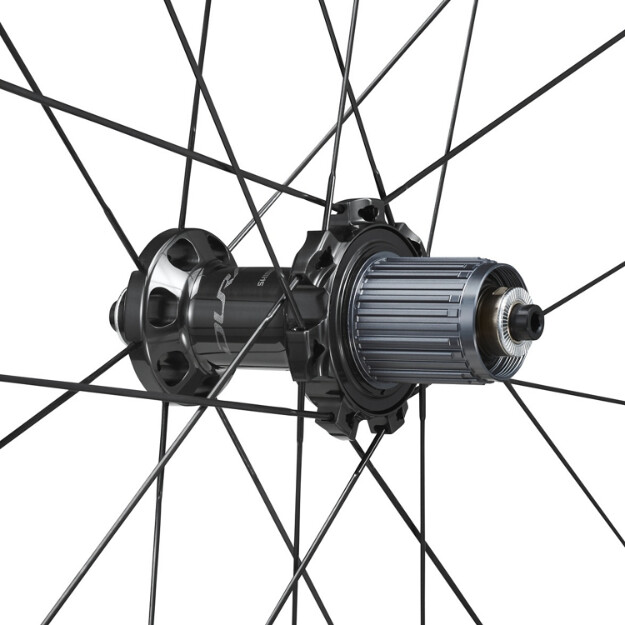 rueda trasera tubular con freno de llanta dura-ace c60