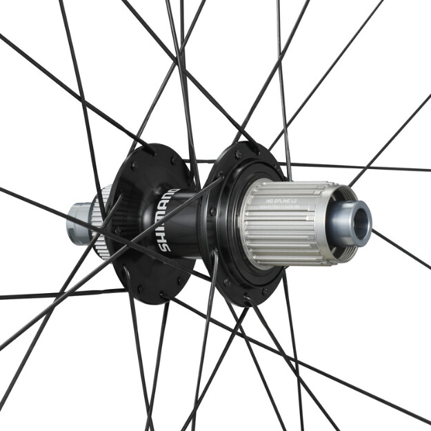 rueda trasera de carbono sin tubeless