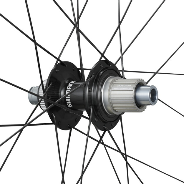 rueda trasera de carbono sin tubeless